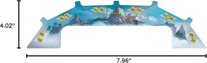 Asmodee 7 Wonders Duel Pantheon Board Game Expansion - Intense Two-Player Battles in the Ancient World Strategy Game for Kids and Adults Ages 10+ 2 Players 30 Minute Playtime
