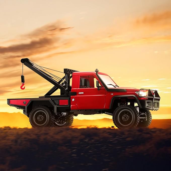 MN-82T RC Truck 1/12 RC Rock Crawler 4x4 Remote Control Pickup Off Road 2.4GHz All Terrain Proportional Throttle Steering RTR Hobby for Adult