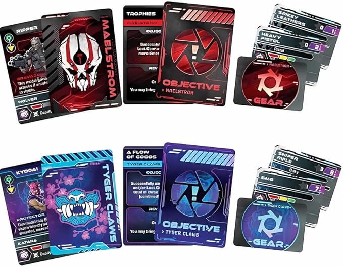 Monster Fight Club Cyberpunk Red Board Game: Combat Zone Core Game