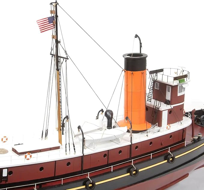 Occre Hercules 1:50 Wood Tugboat Ready for RC Modelship kit for Adults to Build