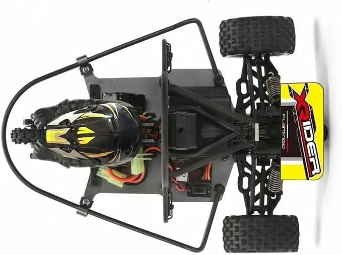 1/8 RC X-Rider Flamingos 2.4G 3WD 2 in 1 ESC High Speed Rc Car Electric Tricycle Motorcycle Tricycle RTR Drift Adult Vehicles Collection Model (Green)