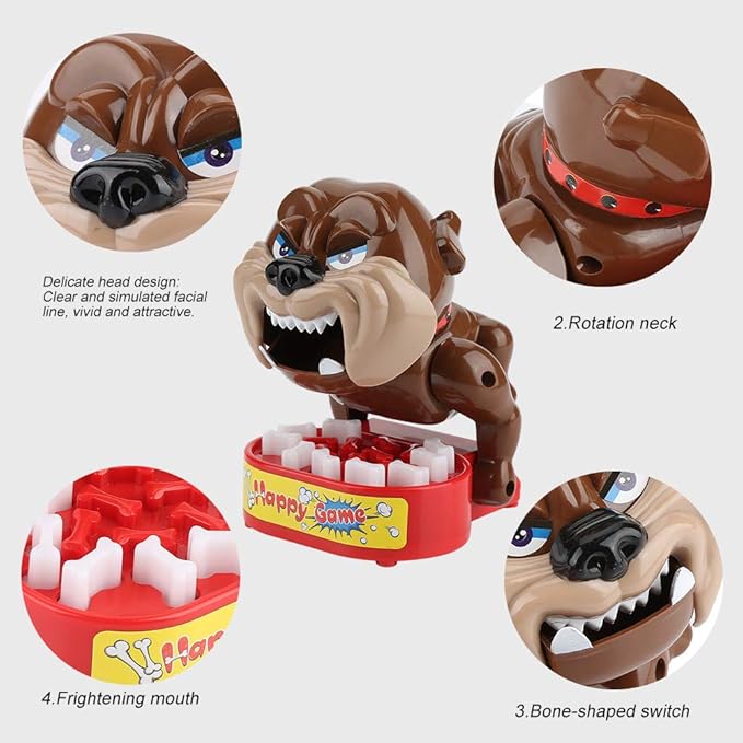 Zerodis Buster Bone GameFunny Tricky Toy Dog Board Game Bones Cards Tricky Toy Games Dog Board Game for Party