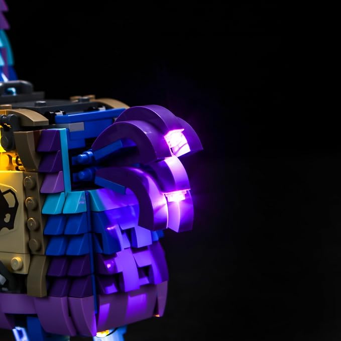 Upgraded Led Light Kit Compatible with Lego Supply Llama Building Set Lights Decoration Compatible with Lego 77071 (Model Not Included)