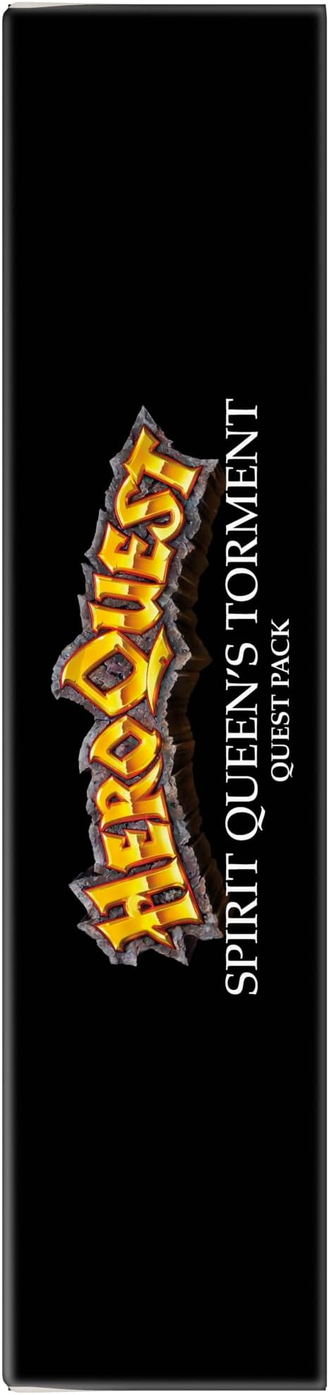 Avalon Hill HeroQuest Spirit Queen's Torment Quest Pack Requires HeroQuest Game System to Play Dungeon Crawler Games Ages 14+ 2-5 Players Strategy Games