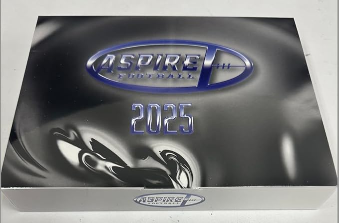 2025 Sage Aspire Football Hobby Box 24 Autographs Per Box