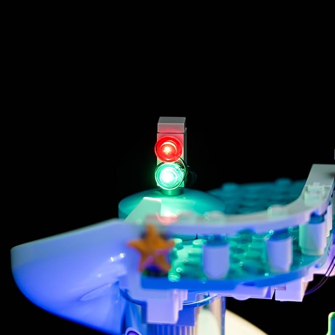 Upgraded Led Light Kit for Lego Heartlake City Water Park Building Set Compatible with Lego 42630 (Model Not Included)
