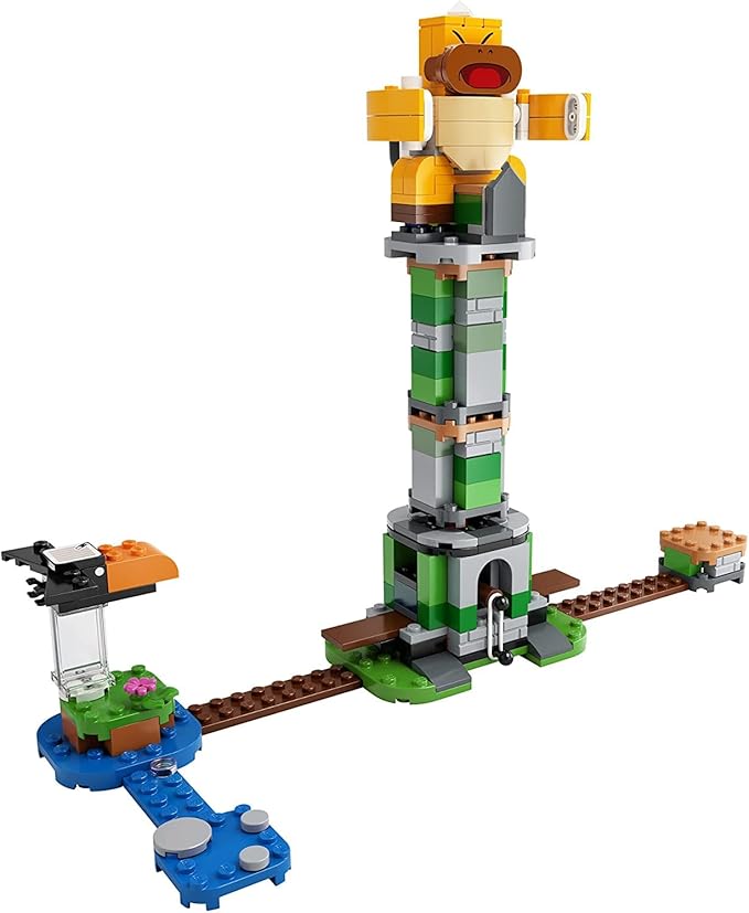 LEGO Super Mario Boss Sumo Bro Topple Tower Expansion Set 71388 Building Kit Collectible Toy for Kids New 2021 (231 Pieces) Multicolor
