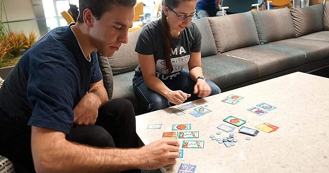 Genius Games Peptide: A Protein Building Game | A Strategy Card Game with Accurate Science for Gamers and Teachers | Teaches Amino Acids mRNA Organelles