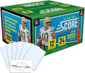 2025 Score Football NFL Retail Box with 288 Trading Cards + 6 Toploaders and StreetCards Magnet!