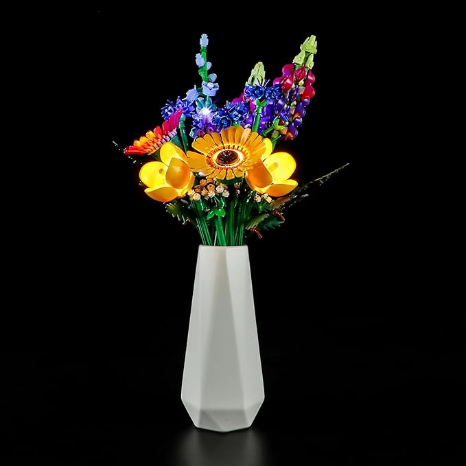 LIGHTAILING Light for Lego-10313 Wildflower-Bouquet - Led Lighting Kit Compatible with Lego Building Blocks Model - NOT Included The Model Set