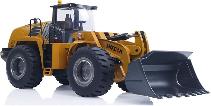 TOUCAN RC HOBBY US in Stock 1/14 HUINA Toys 2.4G 10CH Radio Controlled Loader 1583 Electric Lifting System Lights Sound RC Construction Vehicles Assembled for Adult