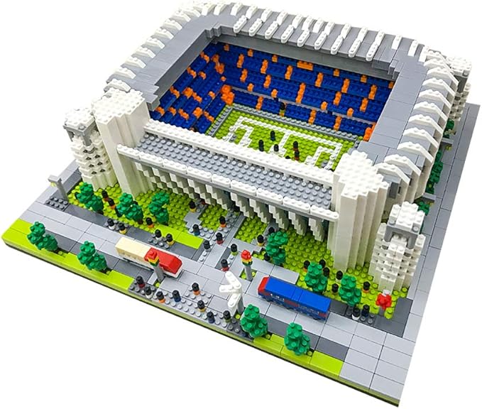 Micro Mini Blocks Football Stadium Building Set 4575 Pieces Famous Architectural Gifts for Children and Adults