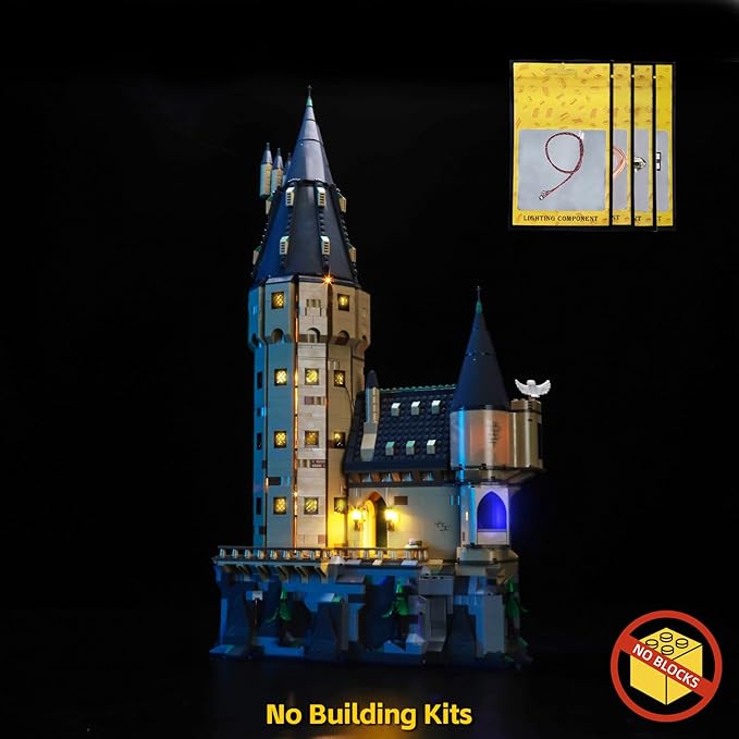 BrickBling LED Lights Only Compatible with Lego Castle: The Main Tower 76454 - Not Come with Model (Classic Version Light)