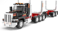 Xbert Logging Trucks Building Block Sets Wood Transport Timber Truck Farm Tractor Trailer Model Vehicles Toys Gift for Boys