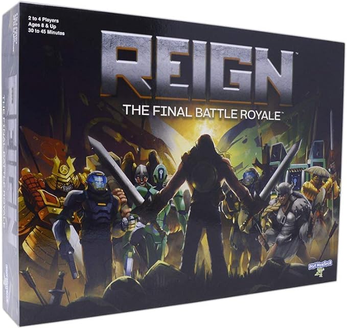 Reign — The Final Battle Royale — Who Will be Left Standing? — Family Strategy Game — Ages 8+