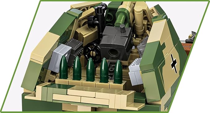 COBI Historical Collection WWII Sd.Kfz. 124 Wespe Tank Building Set 855 Pieces
