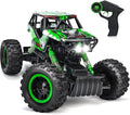 DOUBLE E 1:14 Scale Large Remote Control Car Monster Trucks with Head Lights 4WD Off-Road All Terrain RC Car Rechargeable Vehicle for Outdoor Play and Xmas Gifts