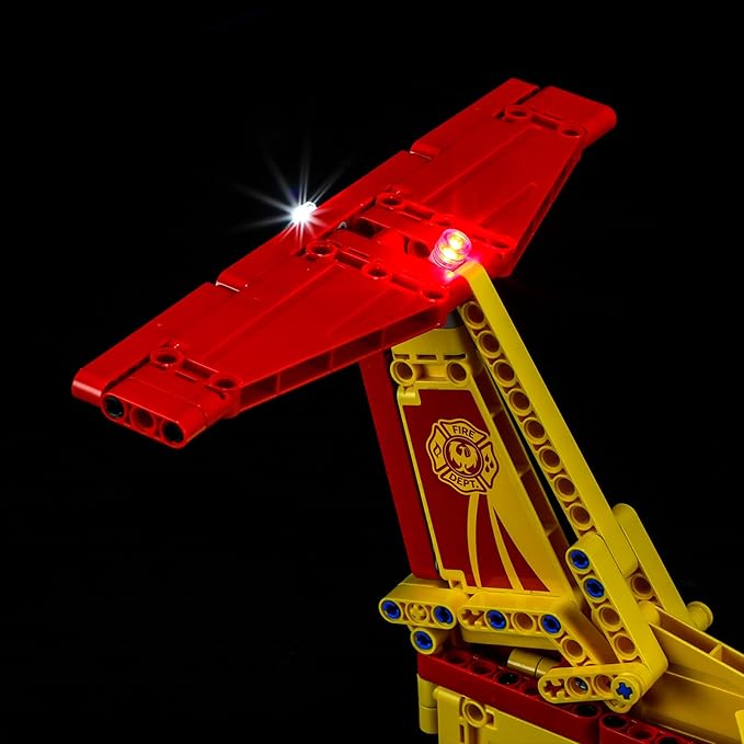 BRIKSMAX Led Lighting Kit for LEGO-42152 Firefighter Aircraft - Compatible with Lego Technic Building Blocks Model- Not Include Lego Set