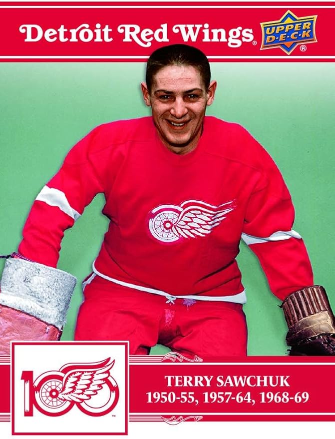2025-26 Upper Deck Detroit Red Wings Centennial Hockey Box Set