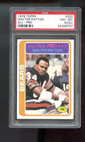 1978 Topps #200 Walter Payton PSA 8 (OC) Graded Football Card NFL Chicago Bears
