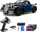 1:16 Scale Off-Road Retro Classic Car SCY-16302-2.4G 4WD 35km/h High-Speed Racing Damping Climbing Off-Road Vehicles Christmas Birthday Gift for Adults(Metal Blue)