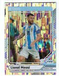 LIONEL MESSI 2024-25 Panini Donruss FIFA Soccer #80 SILVER PARALLEL Card Argentina Miami