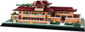 Robie House Chicagao Building Set (1182 Pieces) Architecture Building Blocks Toys Home Décor Model Gifts for Kids and Adults