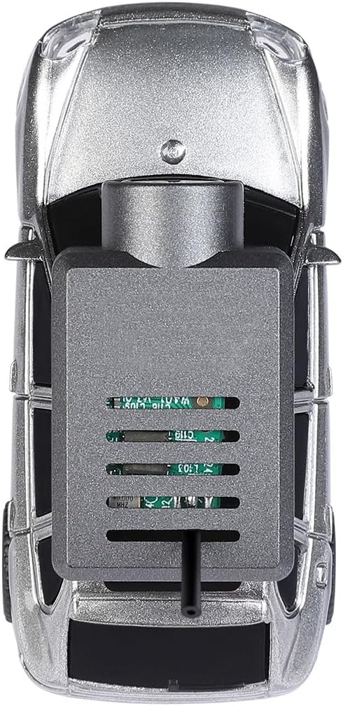 Aetheria WL Mini RC Car with HD FPV Camera 1/64 Remote Control Car FPV RC Drift Cars with LED Ambient Lights &amp Interactive Controls &amp 3-Speed Modes Gift for Adult (Grey)