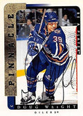 Sports Memorabilia Autograph Warehouse 245537 Doug Weight Autographed Hockey Card - Edmonton Oilers FT 1997 Pinnacle Be A Player - No. 174