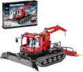 Technology Snow Groomer Building Set 2.4G/APP RC Snow Plough with Motor Truck Vehicle Building Block Compatible with Major Brands - 1100 Pieces