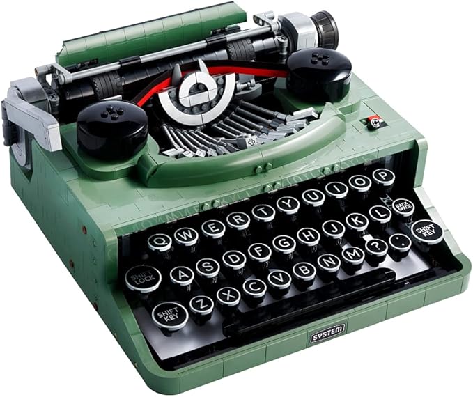 Lego 21327 Ideas The Vintage Writing Machine Original Gift Creative Hobby Kits for Adults Building Set
