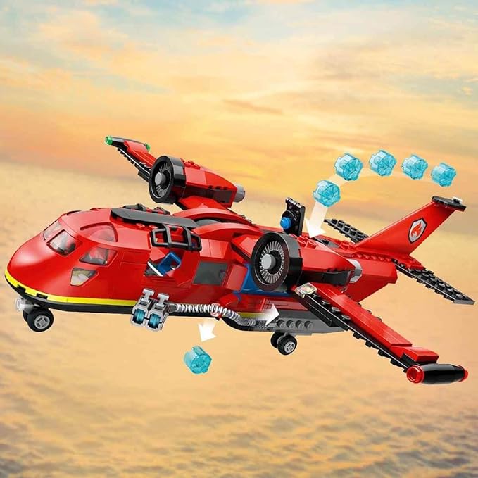 LEGO 60413 City Löschflugzeug 3 Minifiguren 2 Löschkanonen Waldbrandkulisse