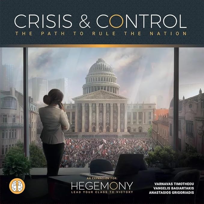 Hegemony: Crisis &amp Control Expansion - Add New Automas &amp Modules Solo Play Unique Asymmetric Card Driven Game Board Game Ages 14+ 1-4 Players