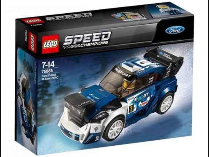 LEGO Speed Champions Ford Fiesta M-Sport WRC 75885 Building Kit (203 Pieces)