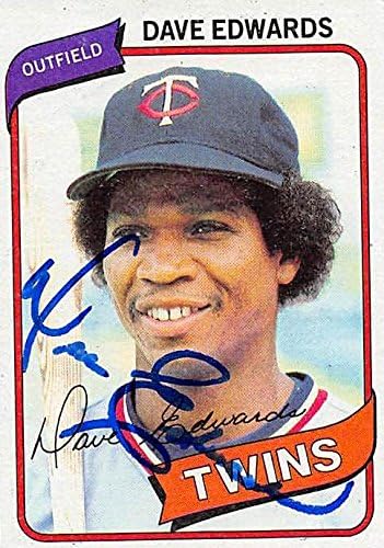 Sports Memorabilia Autograph Warehouse 245185 Dave Edwards Autographed Baseball Card - San Diego Padres 1980 Topps - No. 657