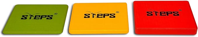 Steps Games Starter Pack Wooden Board Game – Unique Skill-Based Family Game Party &amp Travel Game Gift Fun for Kids and Adults