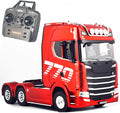 Ailejia 1/18 RC Tractor Truck Toys 770S 2.4GHz Remote Control Truck Semi Trailer 7.4V Battery Radio 19CH Light Sound