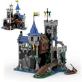 Medieval Lion Knight Castle Building Set Architecture Castle Viking Modular Buildings Ideals Christmas Birthday Gift for History Enthusiasts Creative Gift for Adults （933pcs）