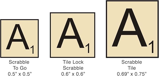 Scrabble to Go by Winning Moves Games USA a Travel Version of The World's Favorite Word Game for 2 to 4 Players Ages 8+ (1202)