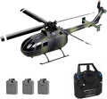 GoolRC C186 RC Helicopter 4 CH Single Propeller Without Ailerons Remote Control Helicopter with 6-axis Gyro Stabilization Altitude Hold 3 Batteries RC Airplane Toys for Adults