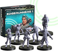 Monster Fight Club Cyberpunk Red Combat Zone Miniatures Expansion: Edgerunners 1 Starter Gang