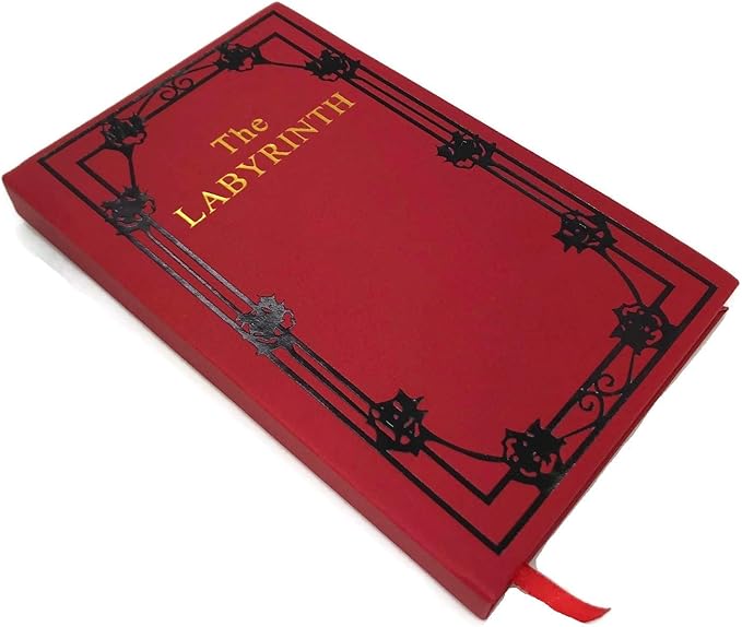 Costumebase The Labyrinth Sarah's Red Book Full Novel Replica Movie Prop Book 1 Set 1 Item 1 Piece PVC Free 228 Pages 7+ Female Vintage