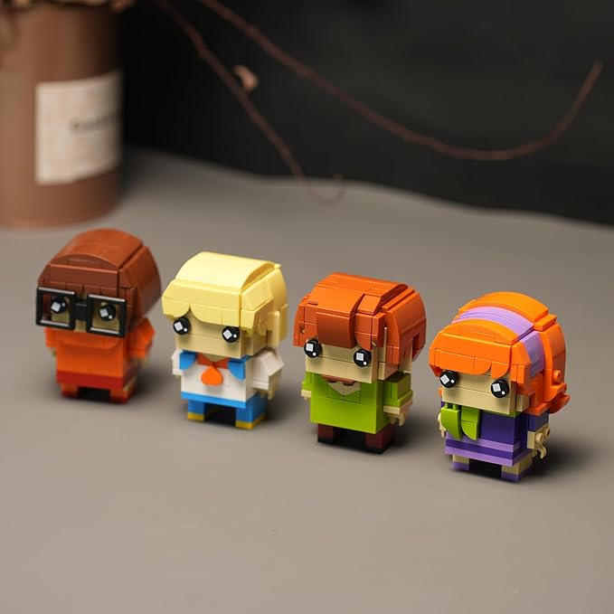 Horror Action Figure Building Toys Compatible with Lego for AdultsHalloween Christmas Decor Cartoon Toy for Moive FanIdeas Gift for Kids 8-14 Years and UP 575 Pcs