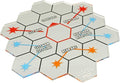 LITKO Fire Template Compatible with BattleTech (Mecha Hex Map Fire Arc Template)