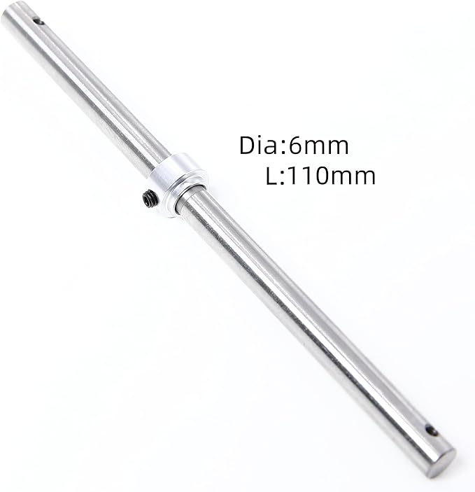 T-rex 450 Flybarless Main Rotor Head Assembly for Align Trex 450 PRO RC Helicopter Part (w/6mm Shaft 450FBL Rotor Head Black)