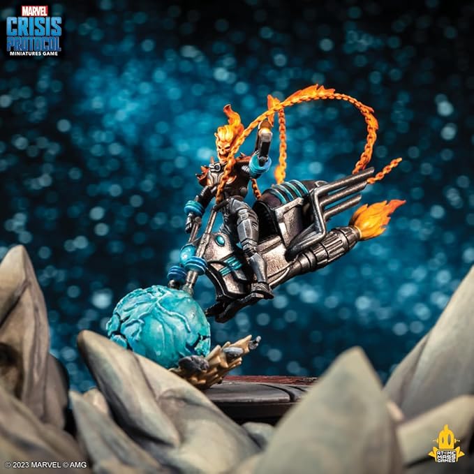 Marvel: Crisis Protocol Cosmic Ghost Rider CHARACTER PACK - Embrace the Power Cosmic! Tabletop Superhero Game Ages 14+ 2 Players 90 Minute Playtime Made by Atomic Mass Games
