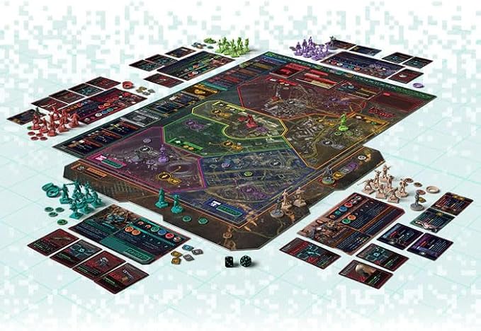CMON Cyberpunk 2077 Families and Outcasts Board Game Expansion - Introducing The Badlands and New Gang! Immersive Sci-Fi Strategy Game Ages 14+ 1-5 Players 90-120 Min Playtime
