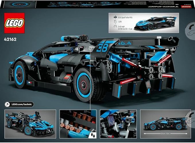 Lego TECHNIC 42162 Bugatti Agile Blue