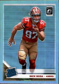 2019 Donruss Optic Holo #168 Nick Bosa San Francisco 49ers RC Rookie NFL Football Trading Card