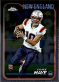 2024 Topps Chrome #203 Drake Maye New England Rookie Football Card - Sportscard Superstore
